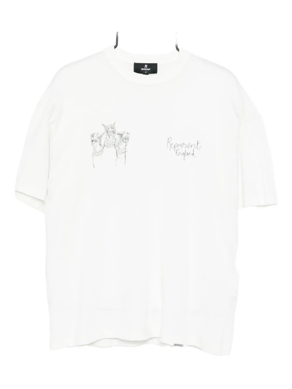 Represent playera con estampado de pura sangre | blanco | Image 1