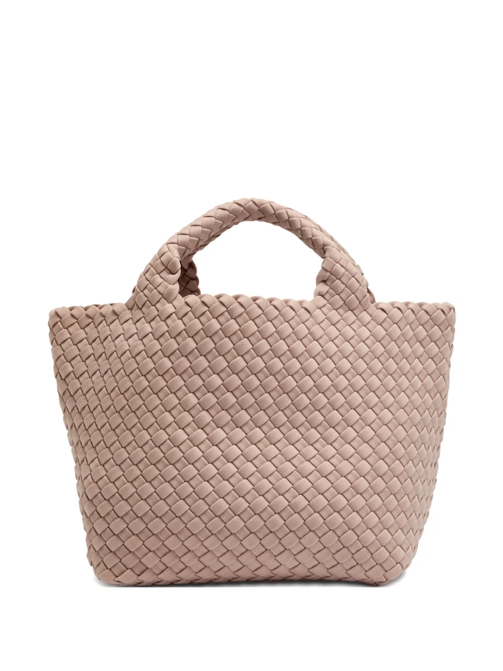 NAGHEDI woven tote bag - Toni neutri