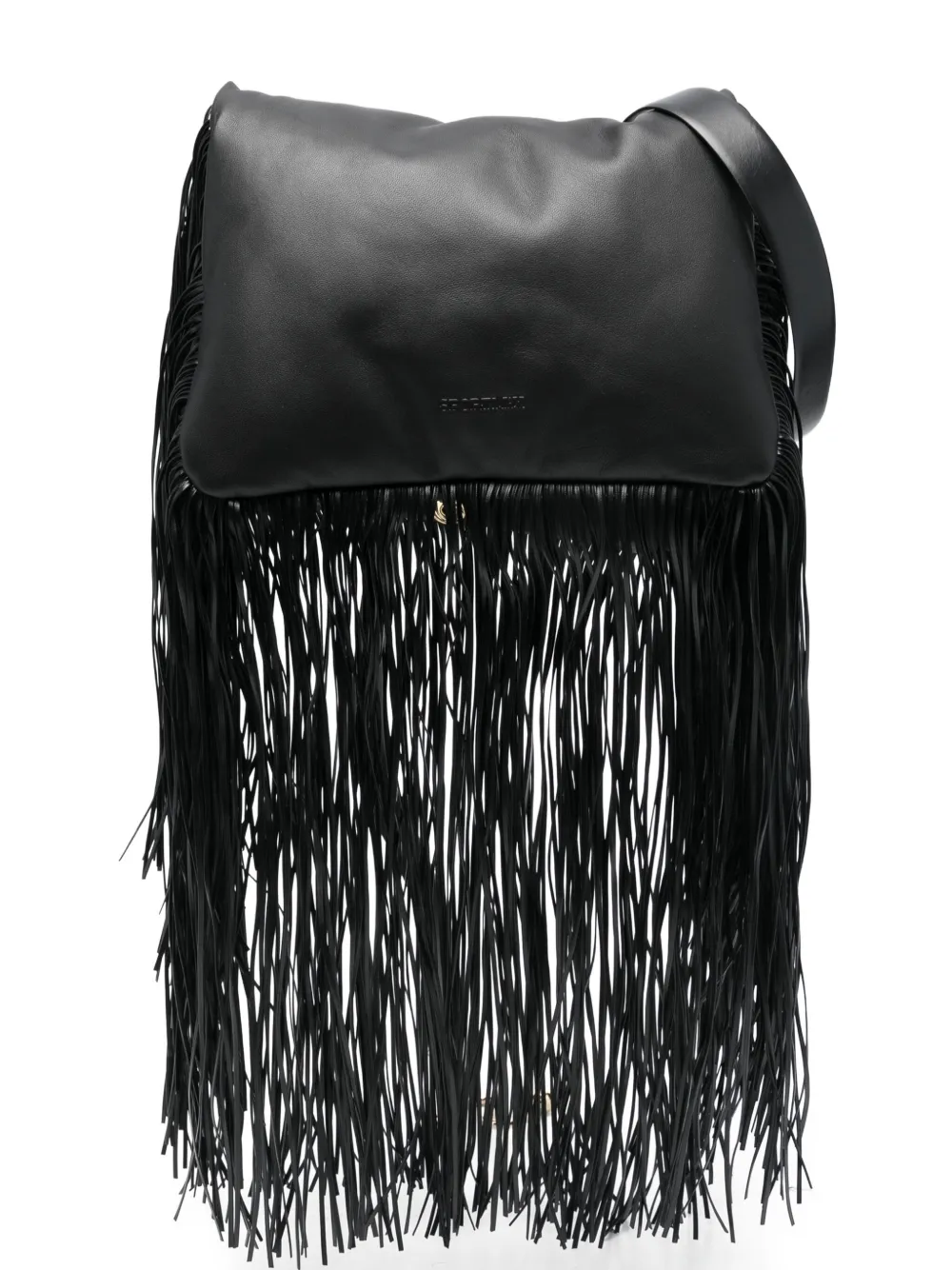 Sportmax fringed clutch bag - Nero