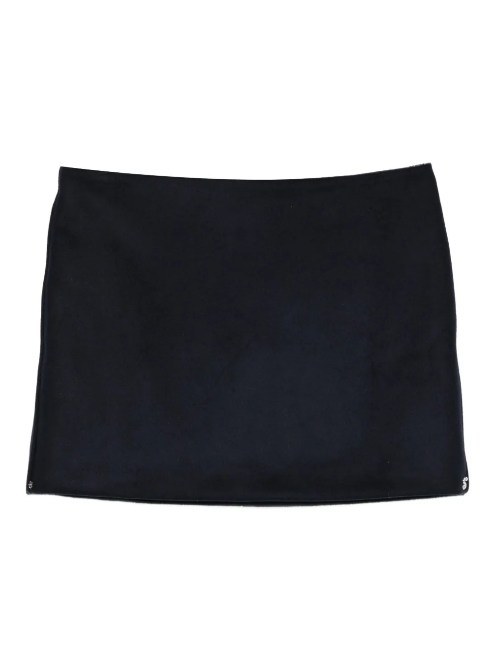 Sportmax logo-detail mini skirt - Blu