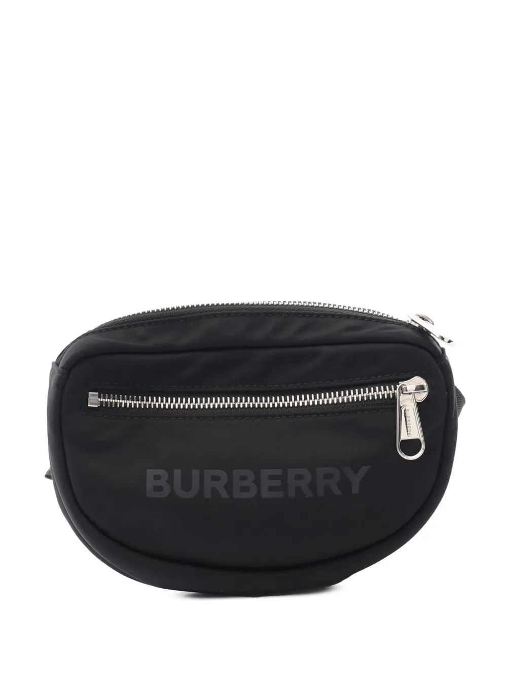 Burberry Pre-Owned 2018-2025 Nylon Logo Cannon belt bag - ブラック Burberry Pre-Owned 2018-2025 Nylon Logo Cannon belt bag - ブラック