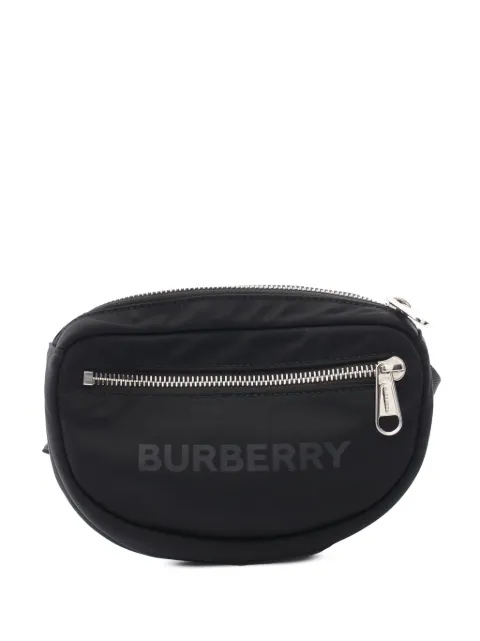 Burberry Pre-Owned 2018-2025 Nylon Logo Cannon belt bag