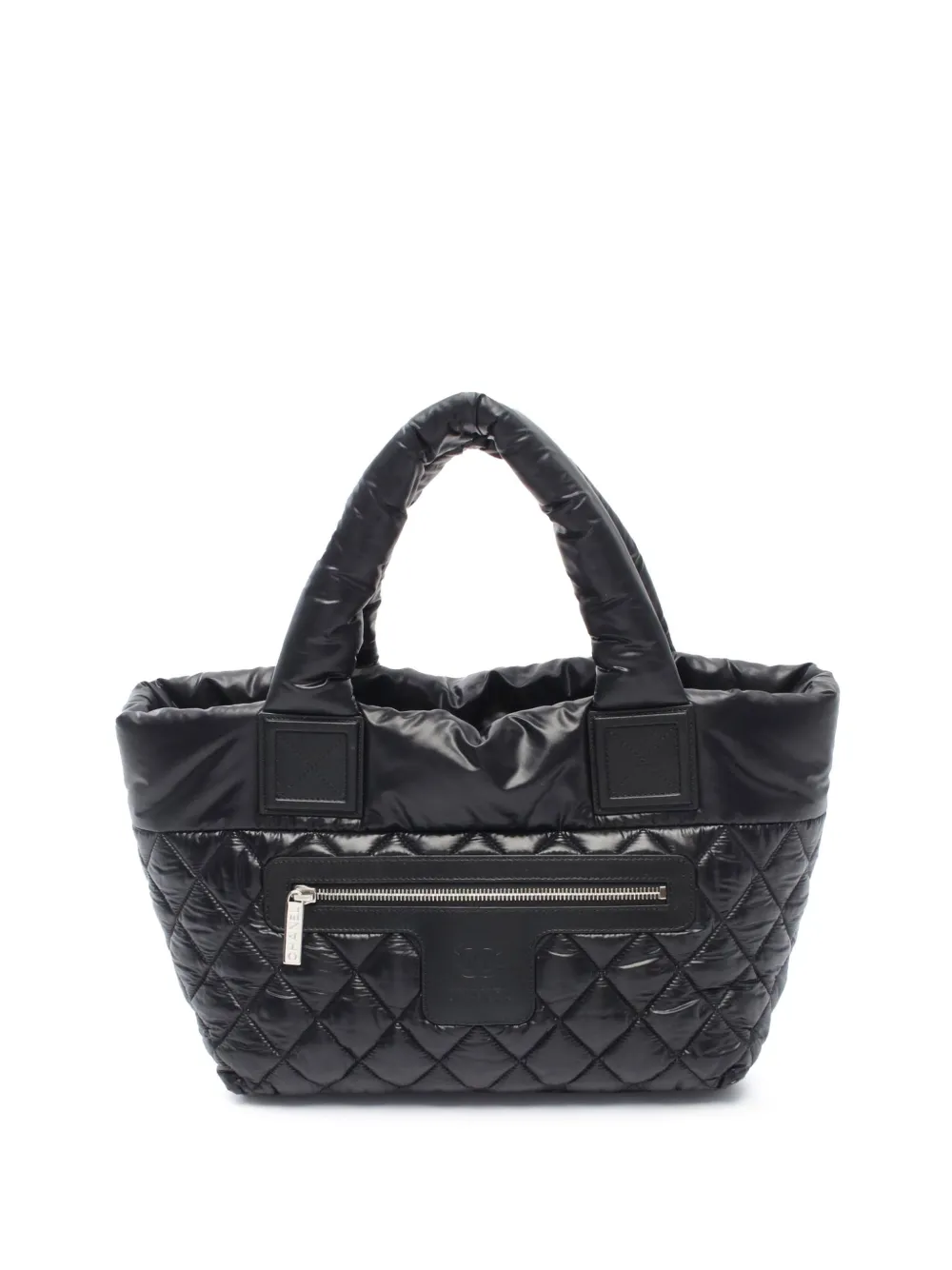 CHANEL Pre-Owned 2015-2016 Small Quilted Nylon Coco Cocoon tote bag - CHANEL Pre-Owned 2015-2016 Small Quilted Nylon Coco Cocoon tote bag -