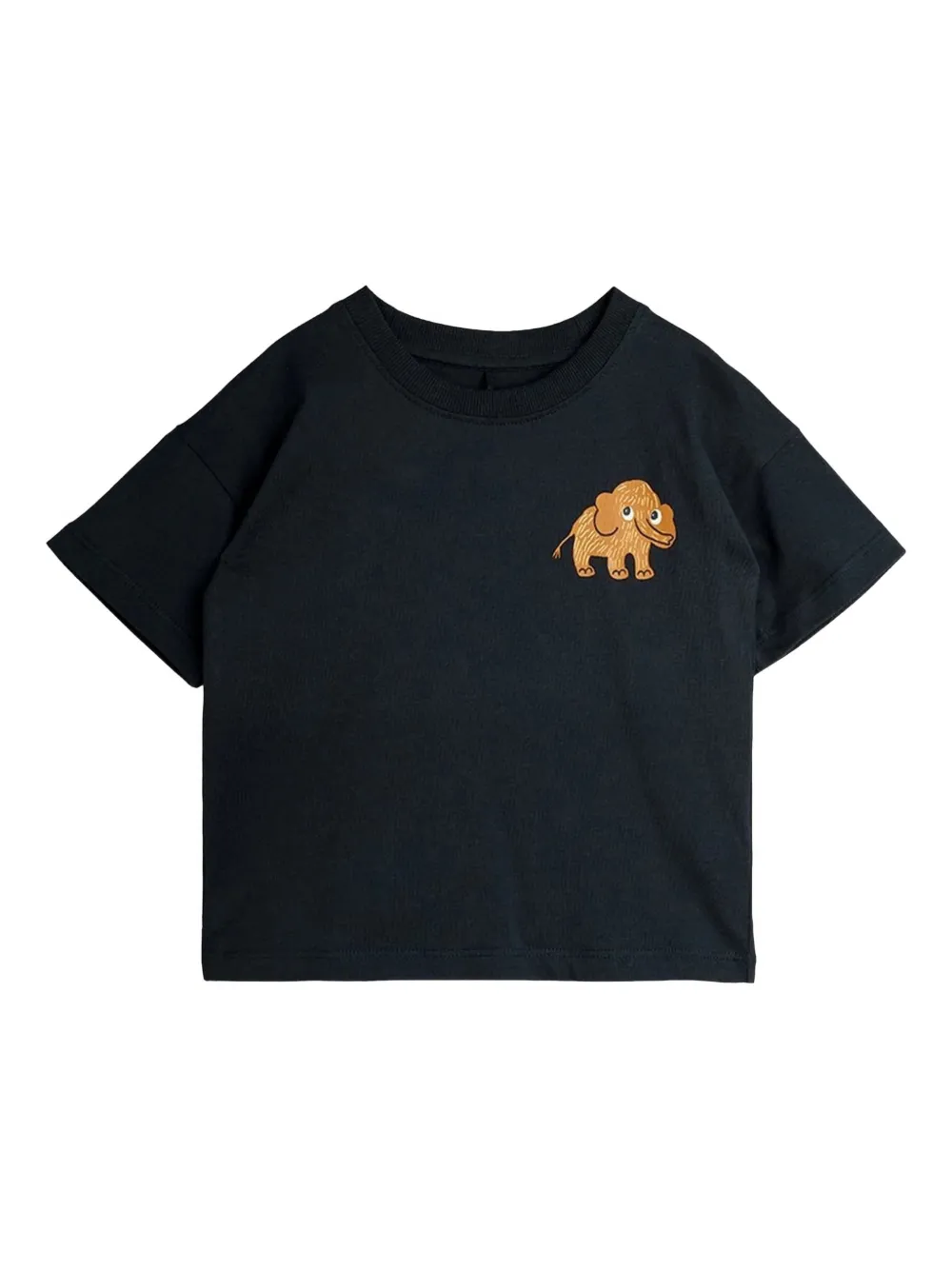 Mini Rodini elephant-graphic T-shirt - Nero