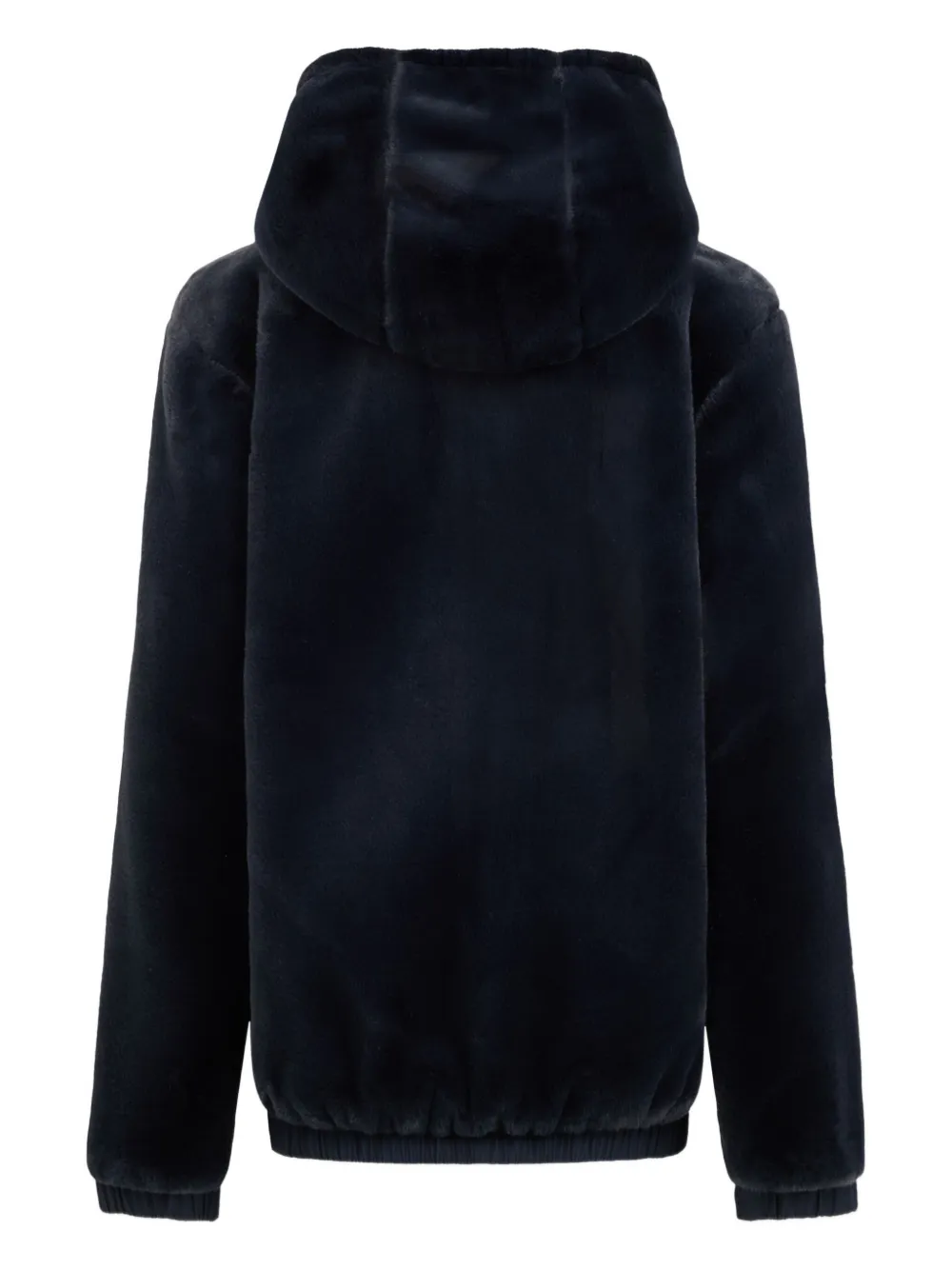 Moose Knuckles Simcoe Hooded Zip Jacket In Blue