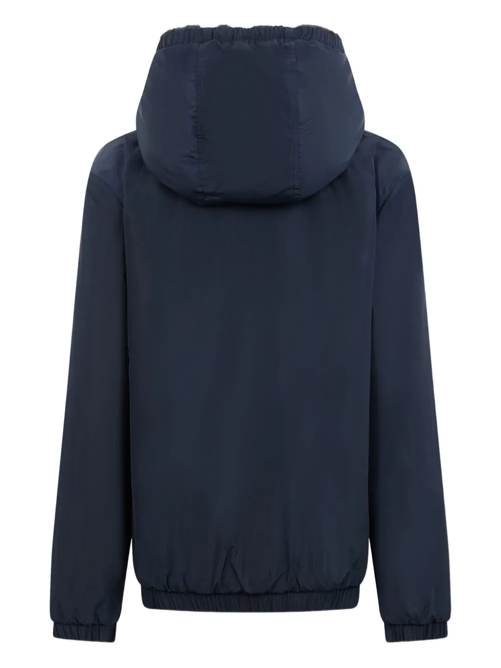 Moose Knuckles Simcoe Hooded Zip Jacket In Blue