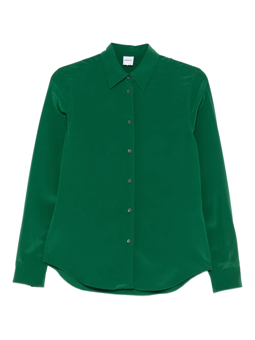 ASPESI camisa de seda | verde | Image 1