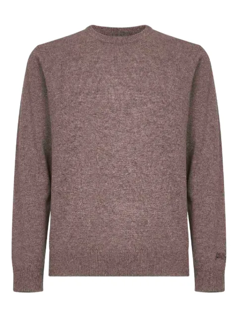 MC2 Saint Barth ribbed logo-embroidered sweater