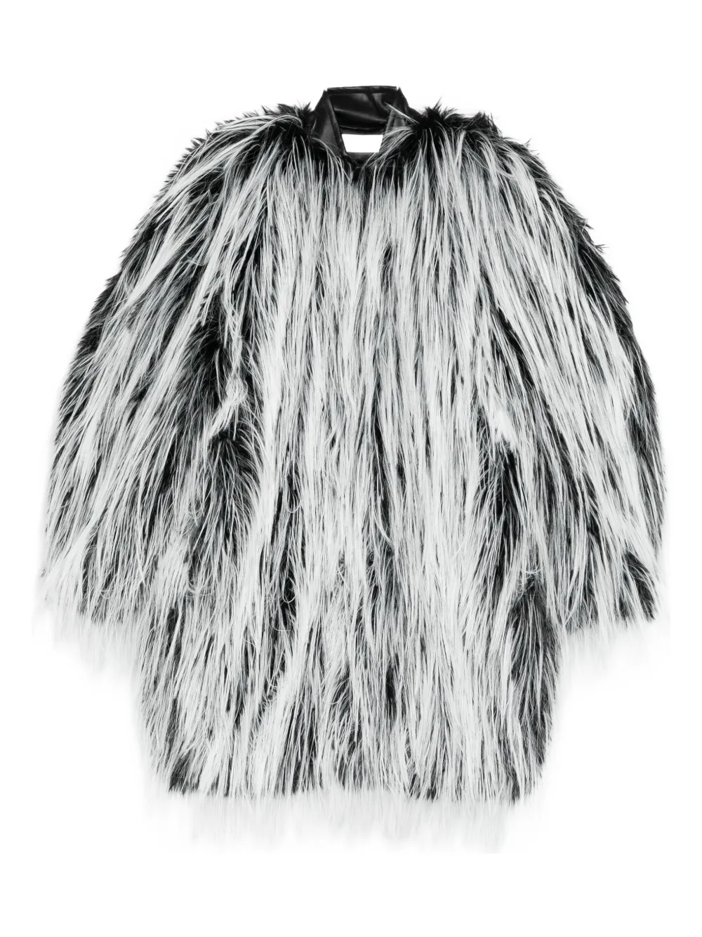 Sportmax Runway Faux-fur Coat In Multi