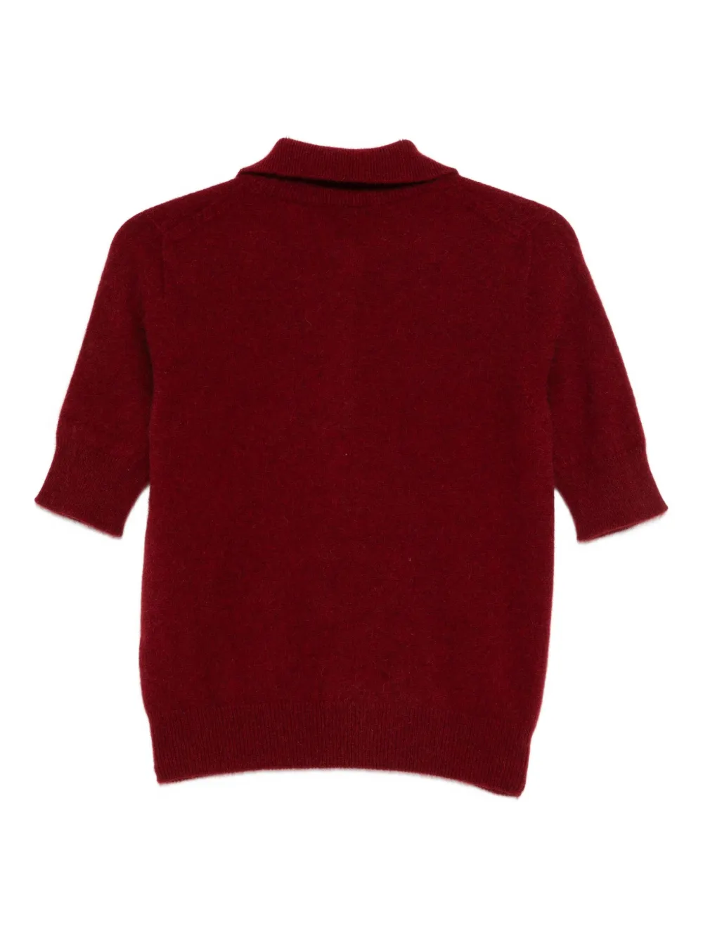 SAPIO cotton polor top - Rood