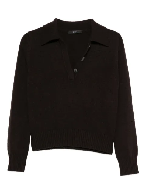 SAPIO polo-collar sweater 
