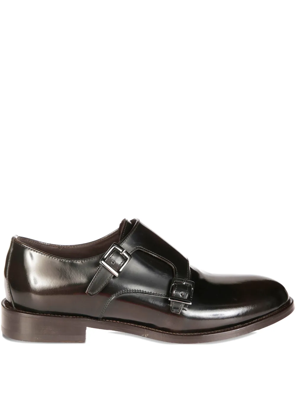 MORGILLO buckle-strap oxford shoes | Brown | Image 1