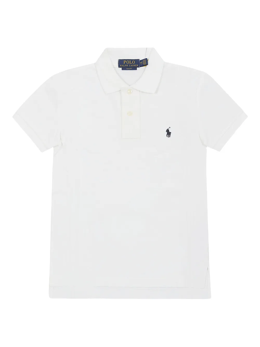 POLO RALPH LAUREN KIDS Polo con logo - Bianco