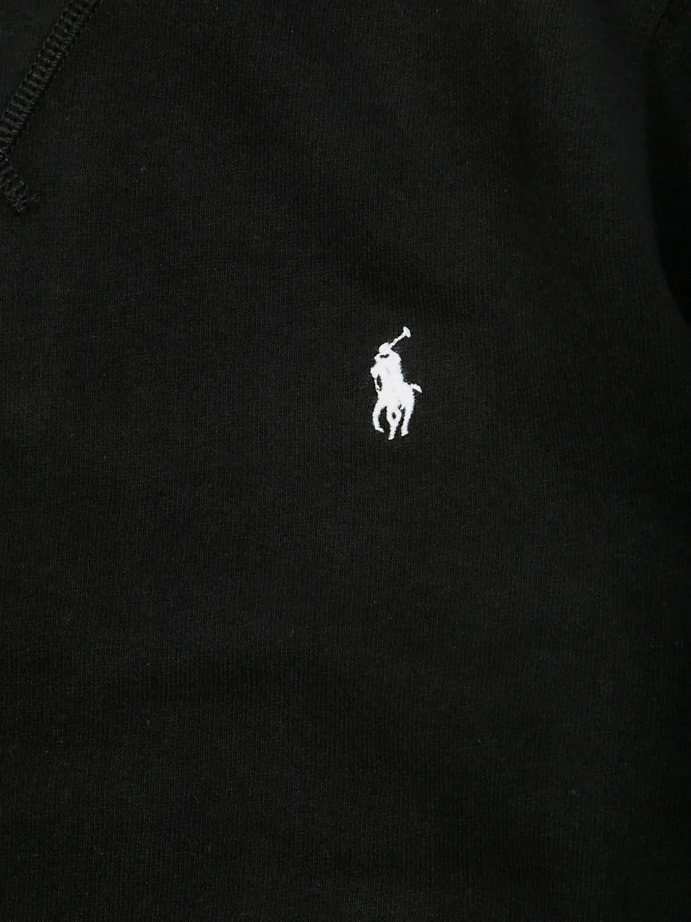 POLO RALPH LAUREN KIDS Hoodie met print Zwart