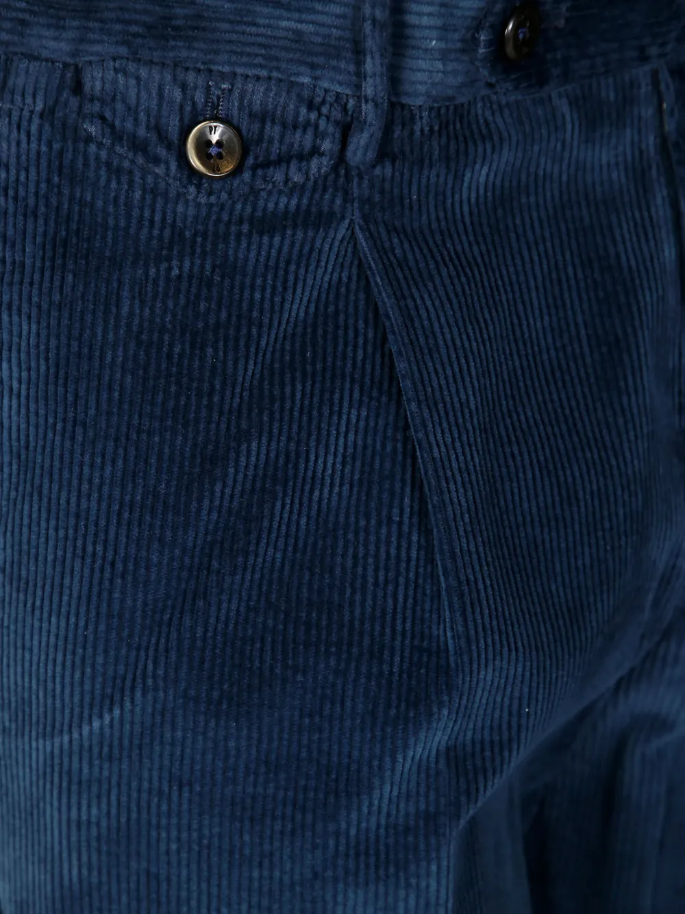 PT Torino Ribfluwelen broek Blauw