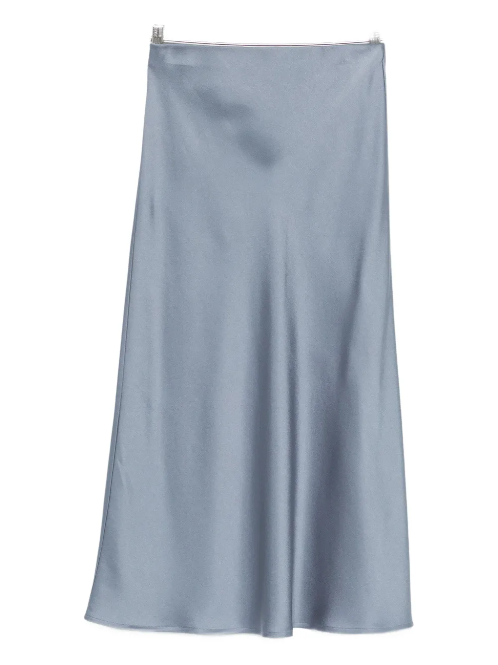 Le Tricot Perugia pleated A-line skirt | Blue | Image 1