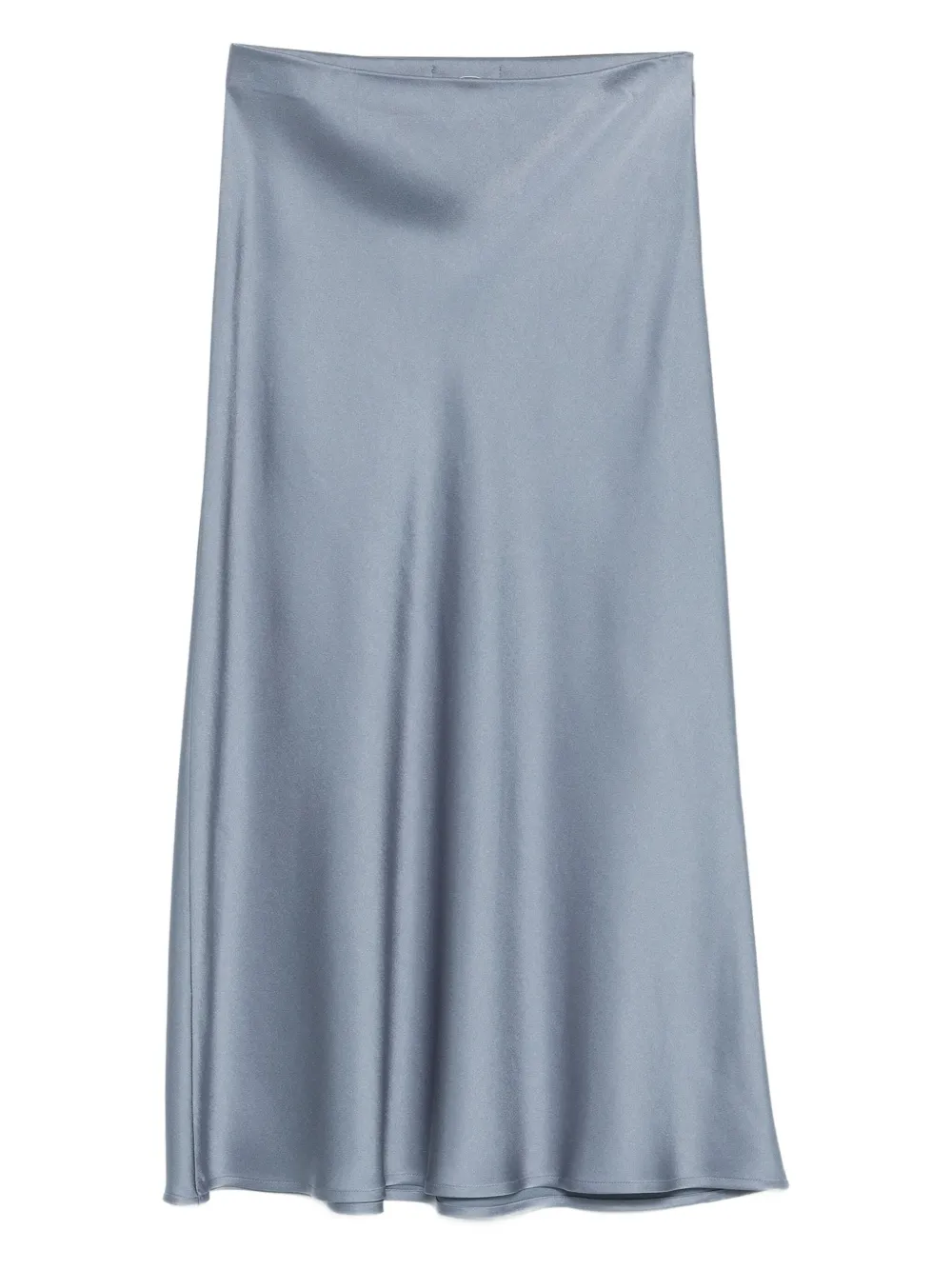 Le Tricot Perugia Plooirok met A-lijn Blauw