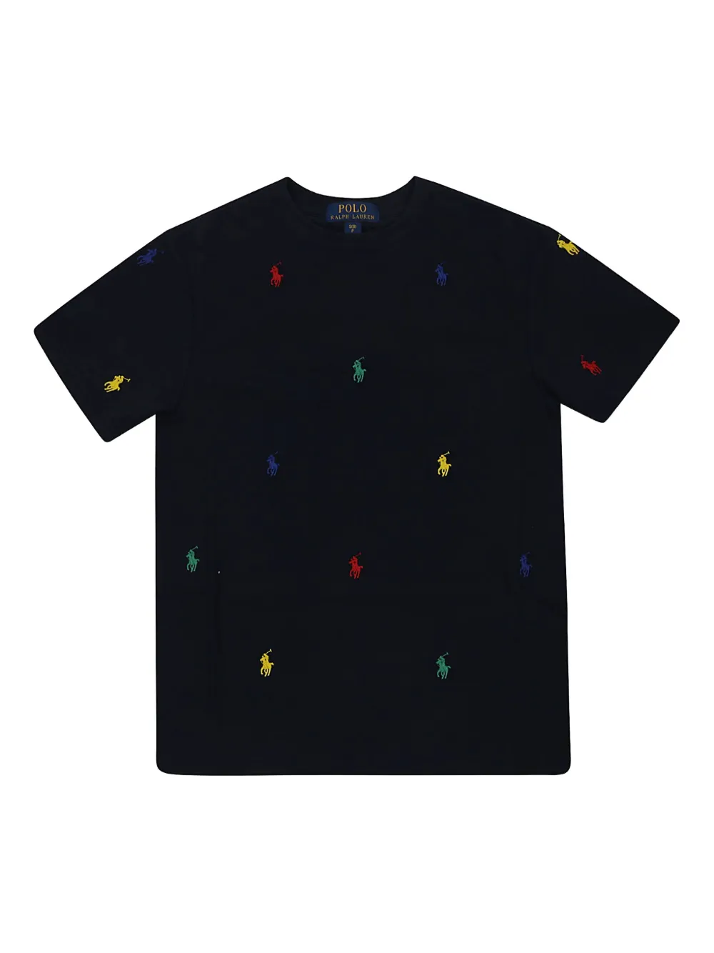 POLO RALPH LAUREN KIDS T-shirt met logo Zwart