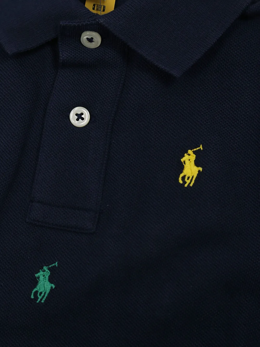 POLO RALPH LAUREN KIDS Poloshirt met Polo Pony-logo Blauw