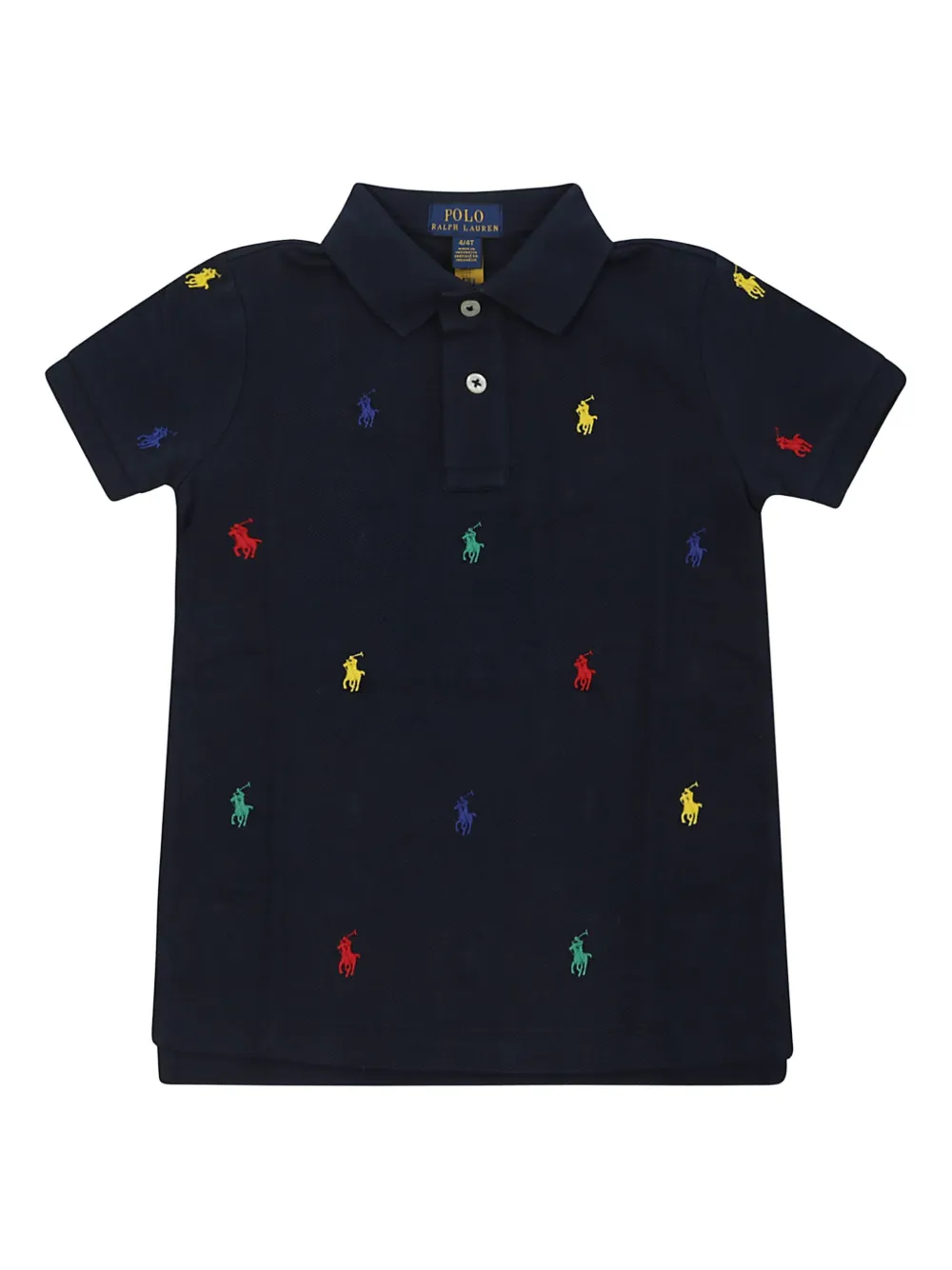 POLO RALPH LAUREN KIDS Polo con ricamo Polo Pony - Blu