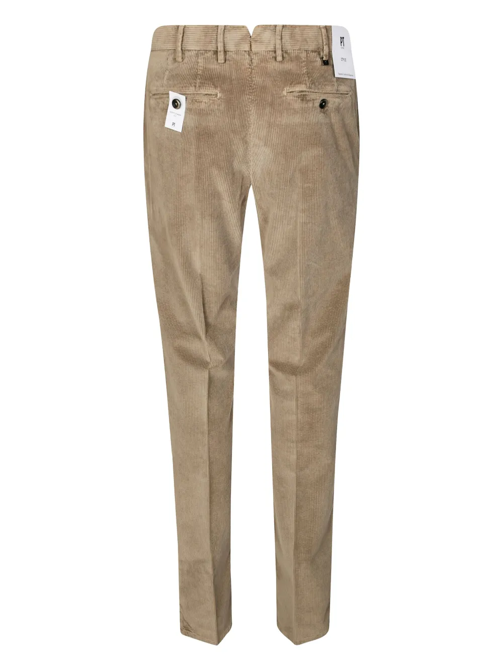 PT Torino pleated corduroy trousers - Bruin