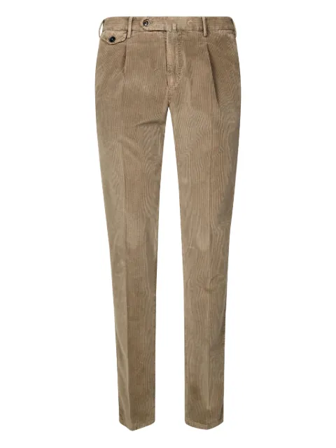 PT Torino pleated corduroy trousers