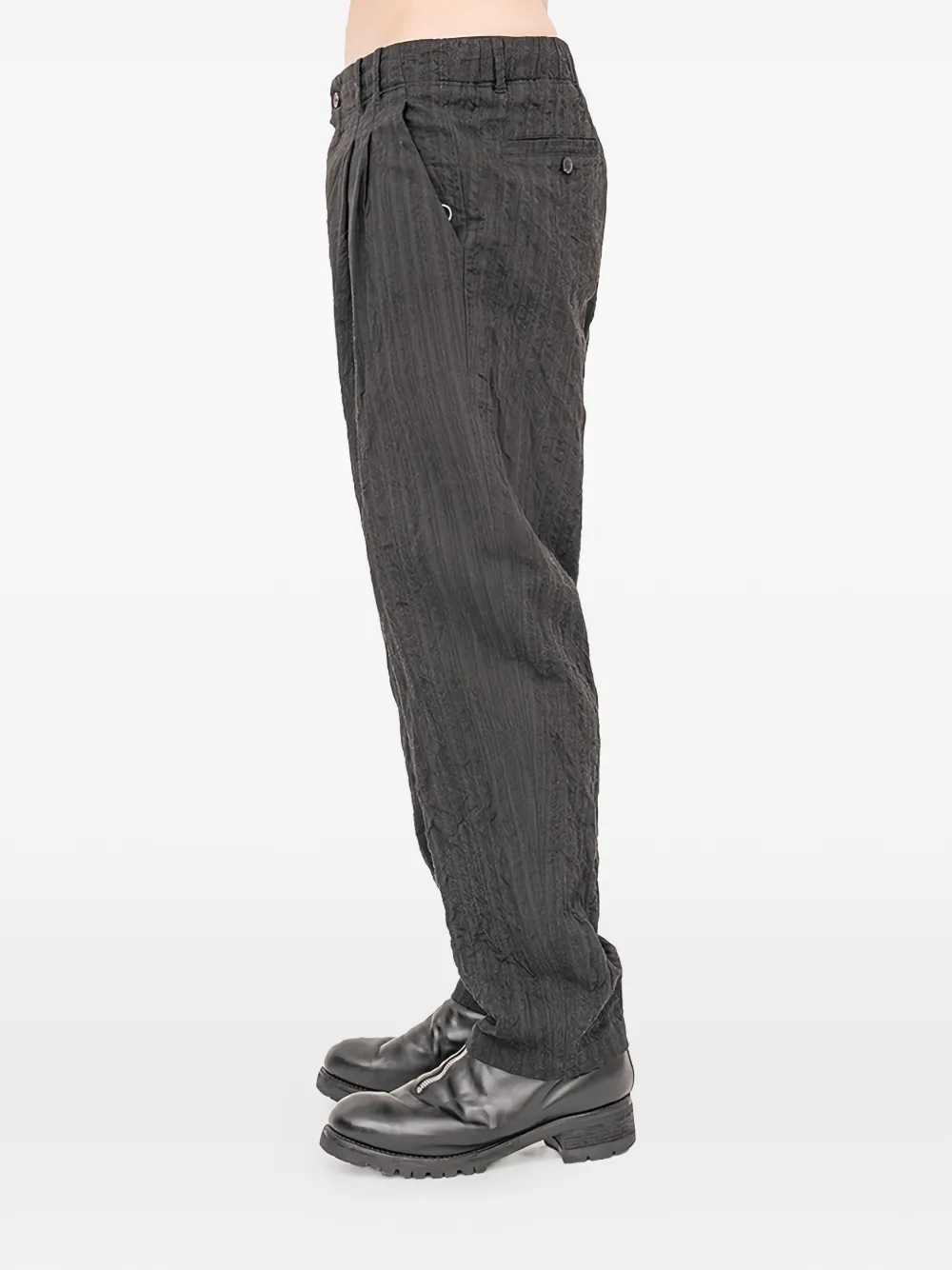 Forme D'expression tucked loose trousers | Black | Image 1