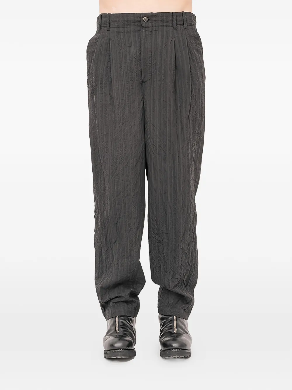 Forme D'expression tucked loose trousers | Loose Fit Pants | Image 2