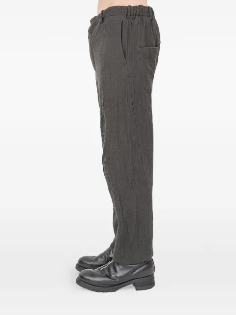Forme D'expression button-fastening trousers