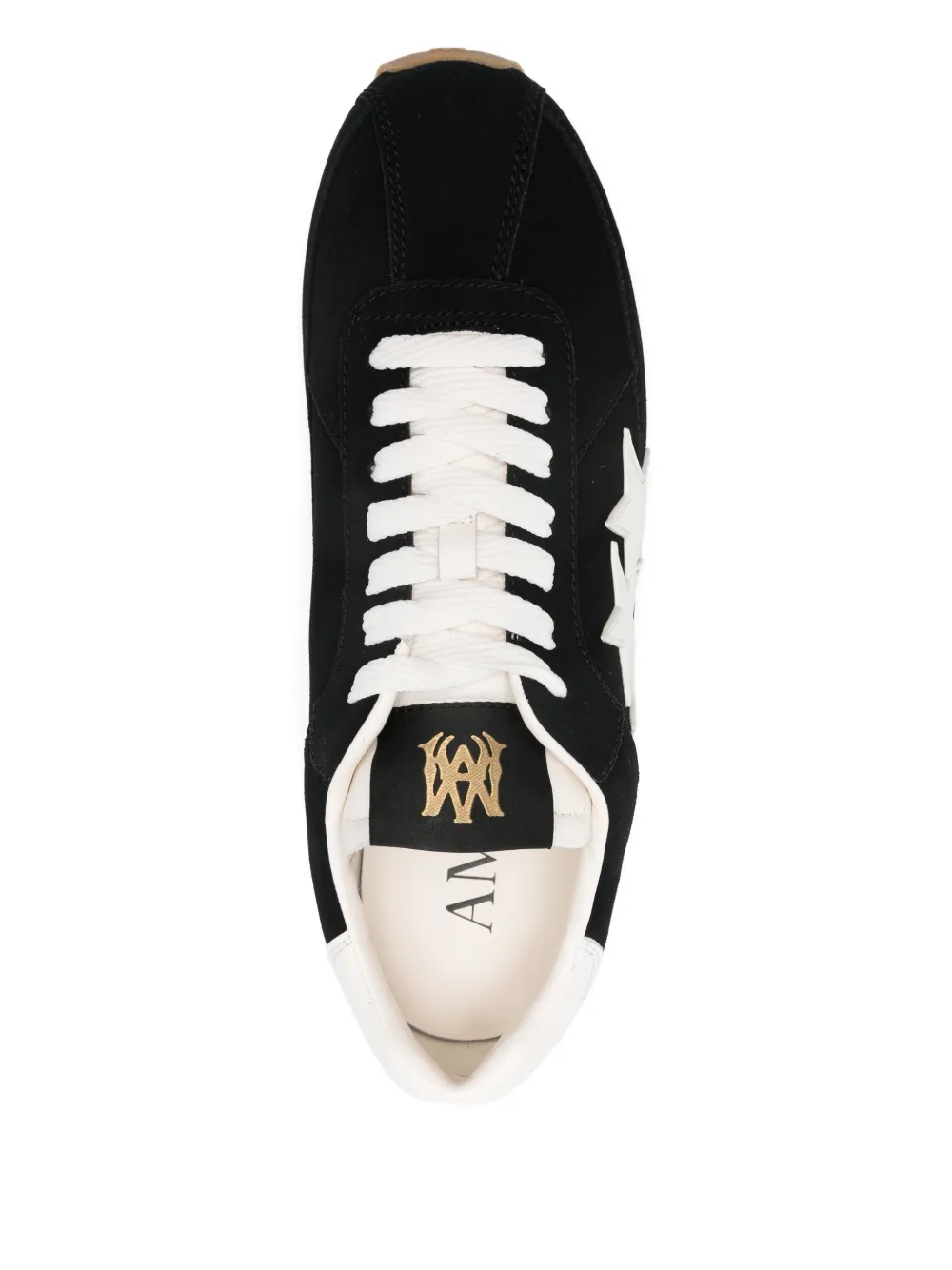 AMIRI Pacific Flat sneakers met sterdetail Zwart