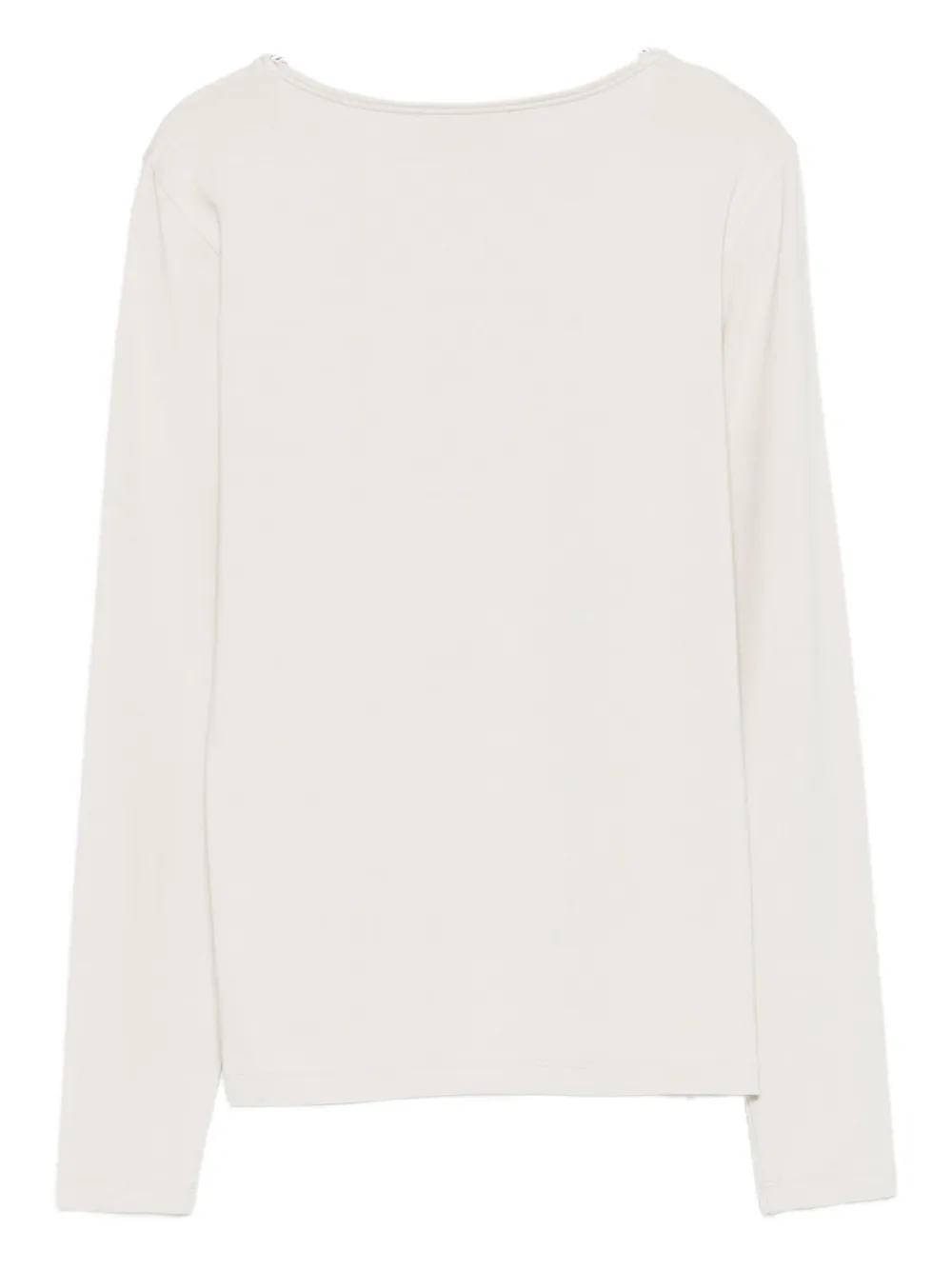 Le Tricot Perugia boat-neck blouse - Beige