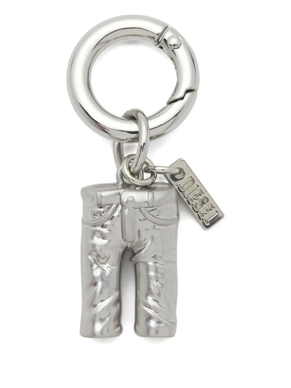 Diesel jeans charm keyring | Silver | Image 1