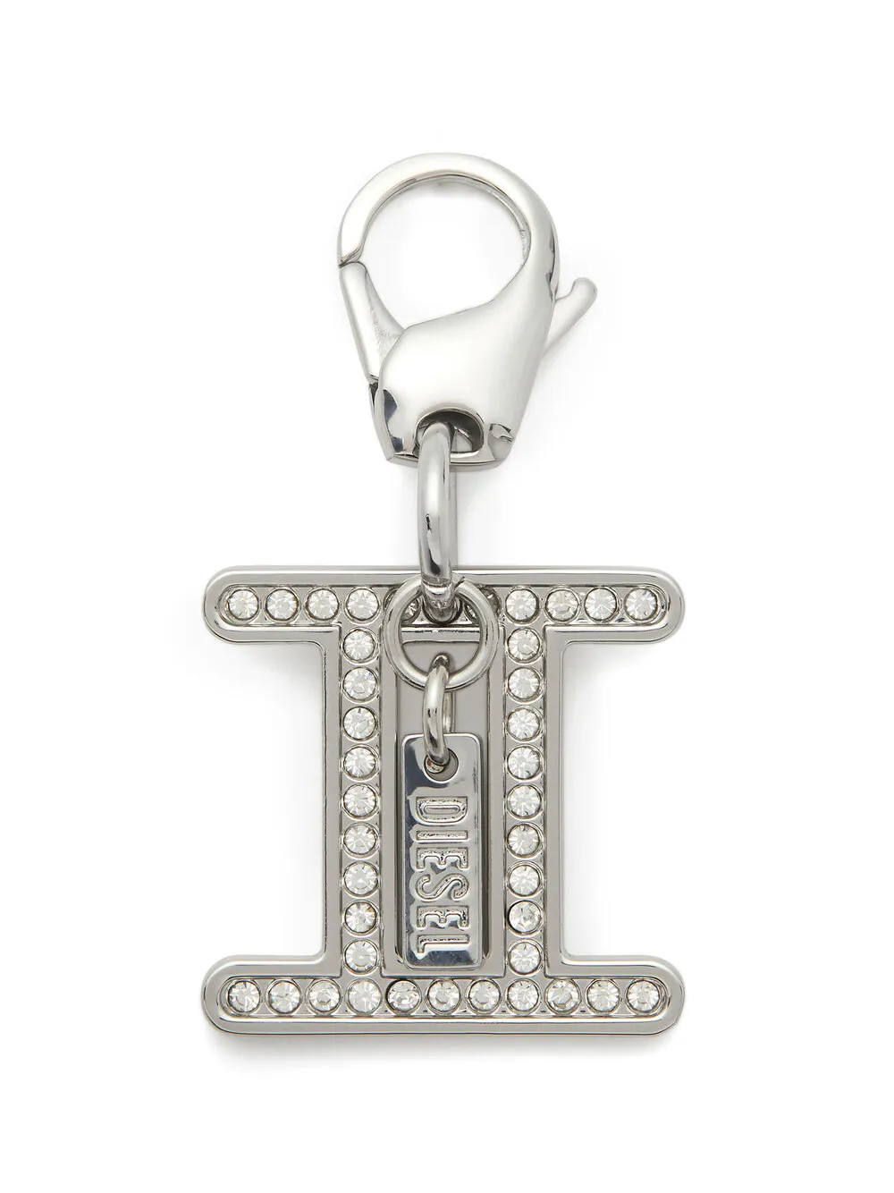 Diesel Gemini charm keyring - Silver