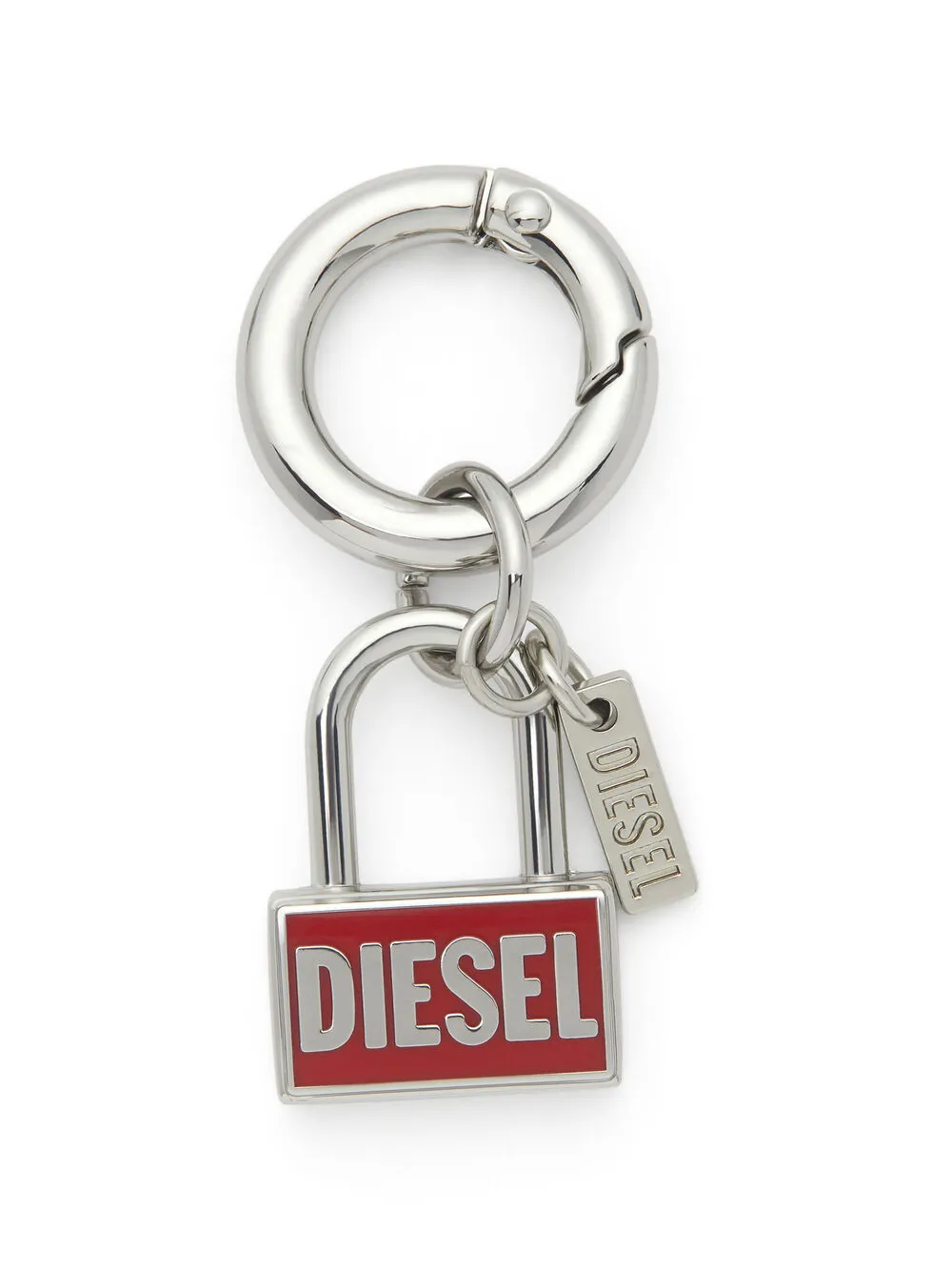 Diesel Portachiavi con ciondolo - Argento