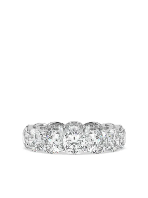 Tilla 14K white gold diamond eternity band