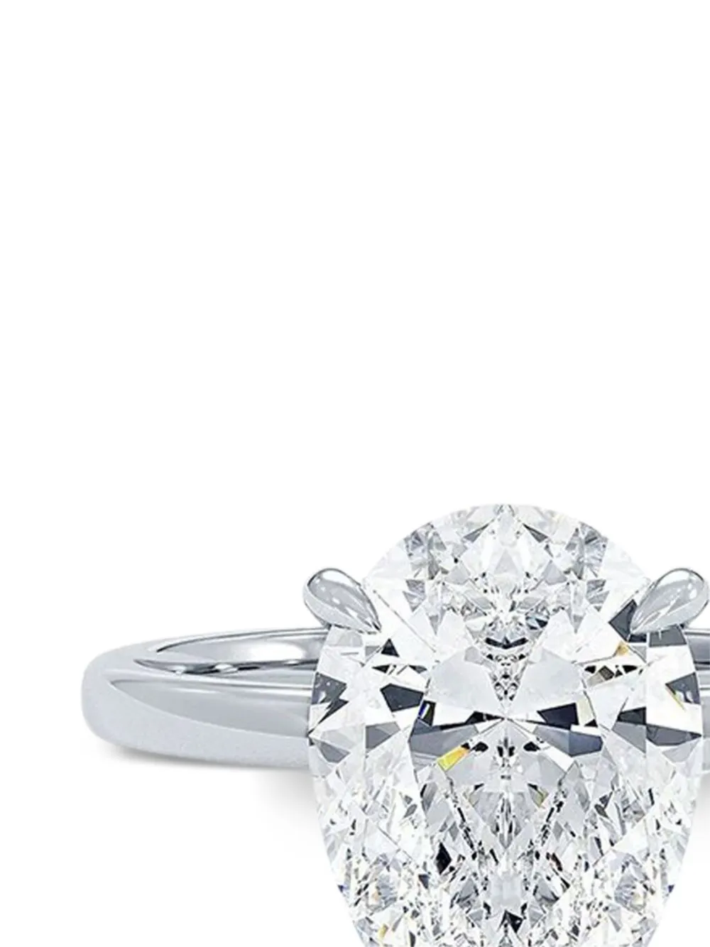 Tilla 14K white gold diamond solitaire ring | Image 2