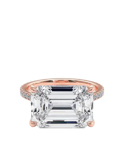 Tilla 14K rose gold lab-grown diamond ring