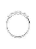 Tilla 14K white gold lab-grown diamond five-stone ring - Silver