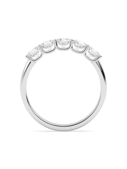 Tilla 14K white gold lab-grown diamond five-stone ring