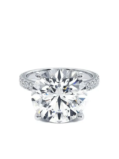 Tilla 14K white gold diamond accented ring