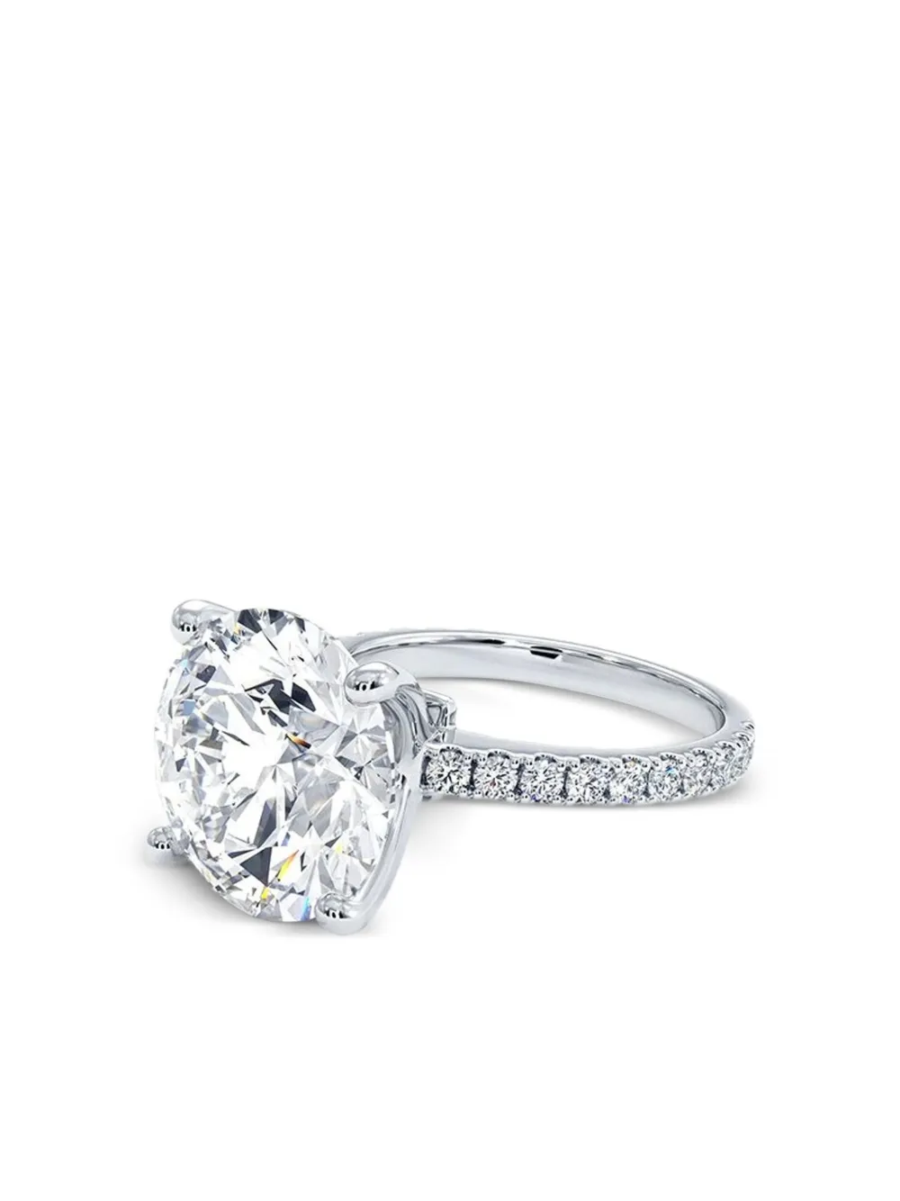 Tilla 14K white gold diamond accented ring | Image 2