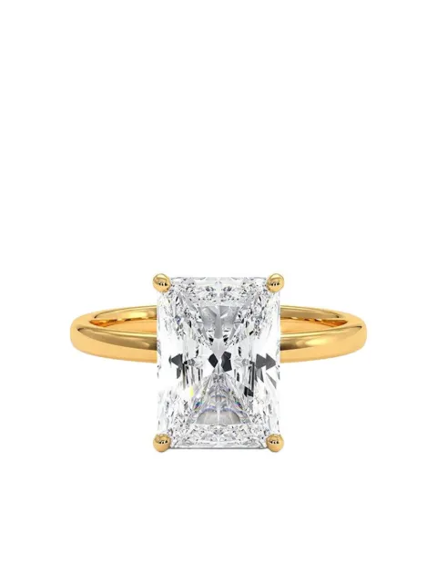 Tilla 14K yellow gold diamond solitaire ring