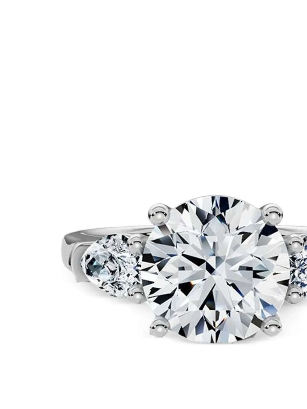 Tilla 14K yellow gold lab-grown diamond ring | Fine Jewelry | Image 2