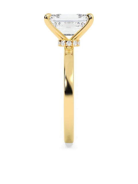 Tilla 14K yellow gold  solitaire ring