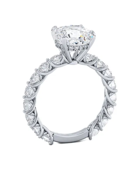 Tilla 14K white gold diamond engagement ring