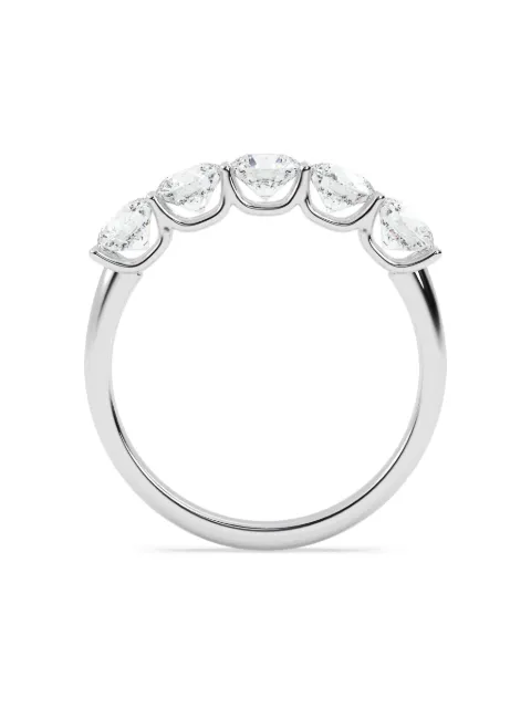 Tilla 14K white gold diamond wedding ring