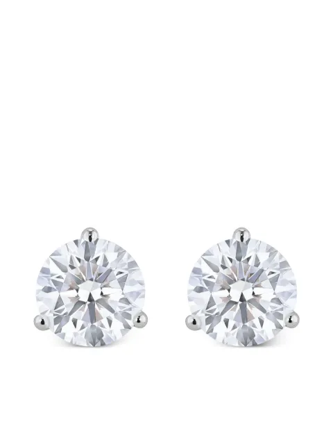 Tilla 14K white gold lab-grown diamond stud earrings
