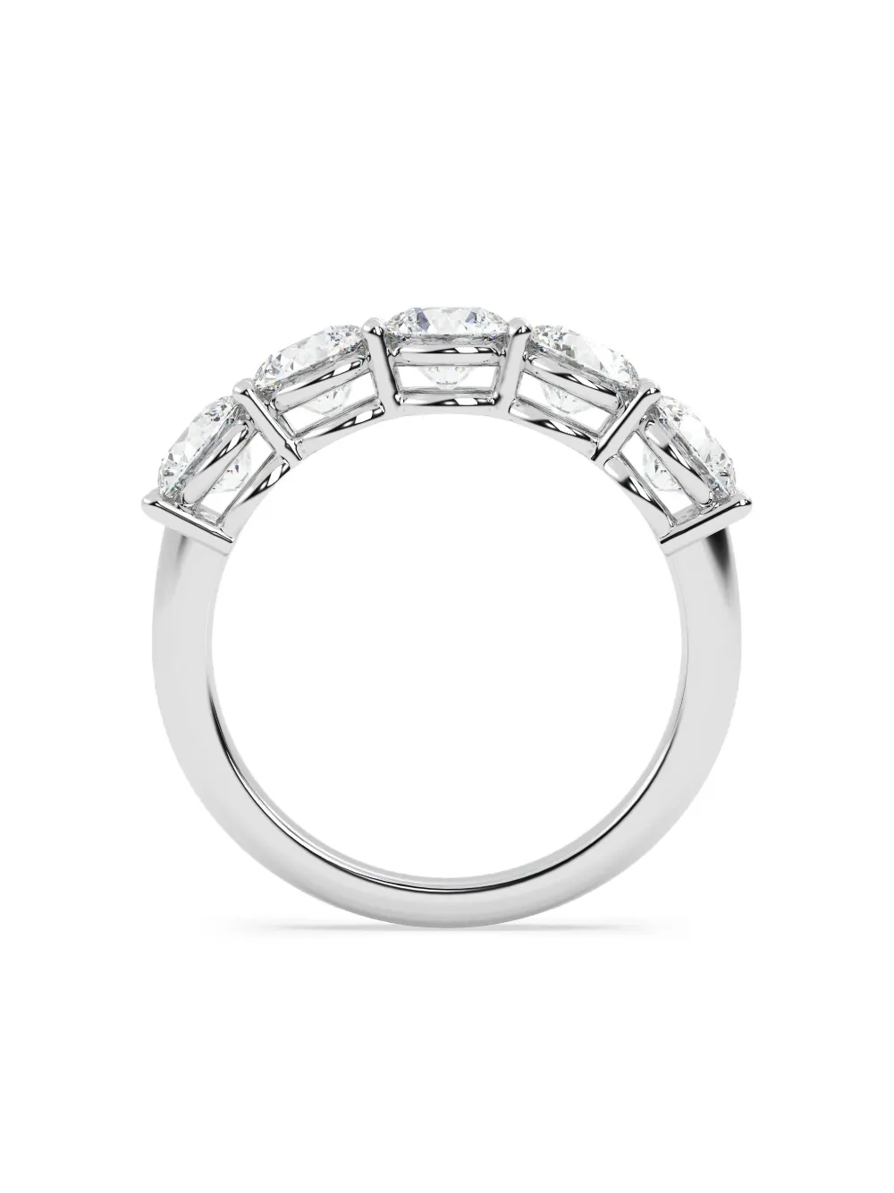 Tilla 14k White Gold Diamond Ring In Silver