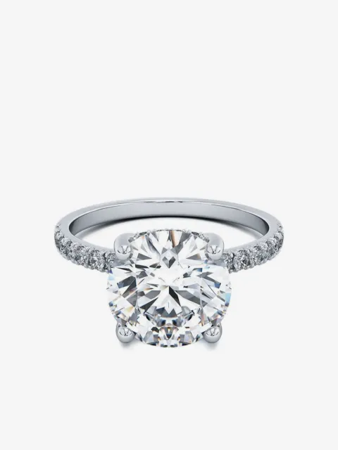 Tilla 14K white gold Accented lab-grown diamond ring