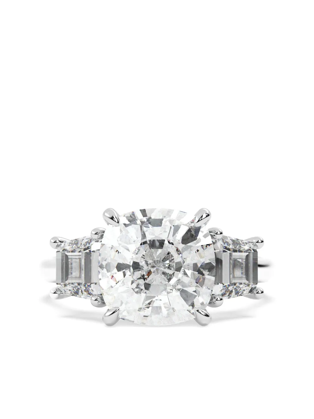 14k White Gold Lab Grown Diamond Ring